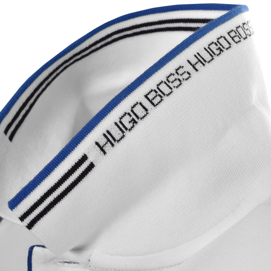 Alternative Image for ProductBOSS Paul Curved Polo T Shirt White3